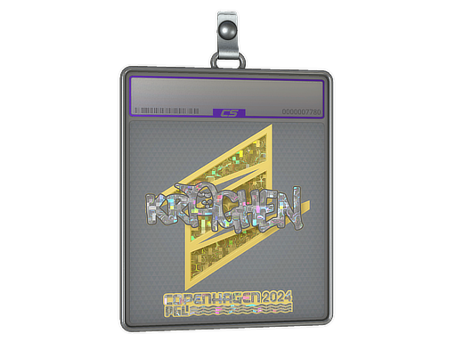 Sticker Slab | kraghen (Glitter) | Copenhagen 2024