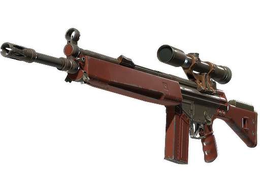 Souvenir G3SG1 | Red Jasper (Well-Worn)
