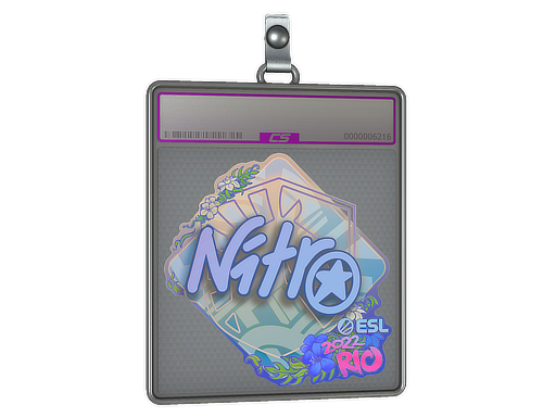 Sticker Slab | nitr0 (Holo) | Rio 2022