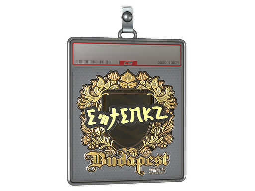 Sticker Slab | ewjerkz (Gold) | Budapest 2025