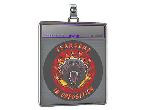 Sticker Slab | Fearsome (Holo)