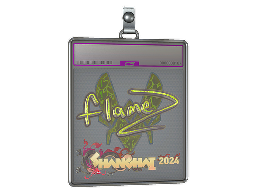 Sticker Slab | FlameZ (Holo) | Shanghai 2024