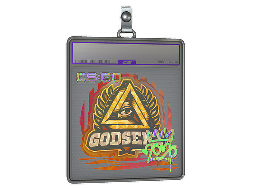 Sticker Slab | GODSENT (Holo) | 2020 RMR