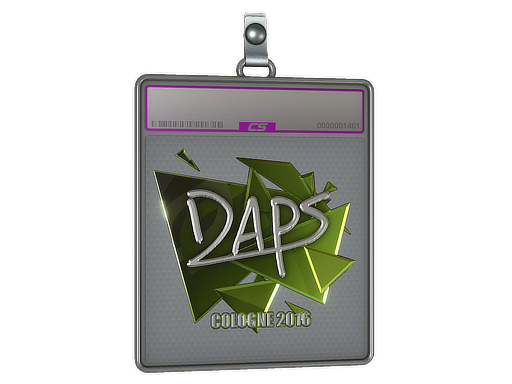 Sticker Slab | daps (Foil) | Cologne 2016