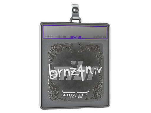Sticker Slab | brnz4n (Foil) | Austin 2025
