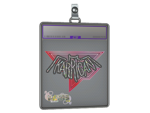 Sticker Slab | karrigan (Glitter) | Paris 2023