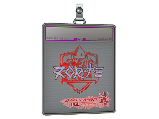Sticker Slab | zorte (Holo) | Antwerp 2022