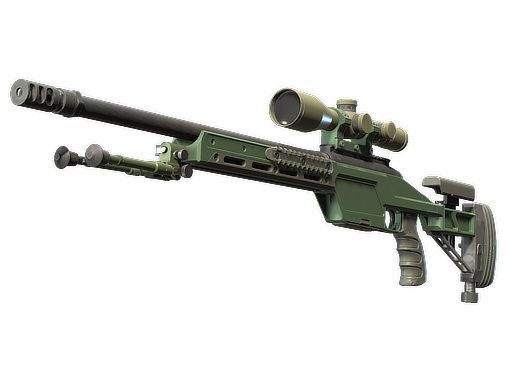 SSG 08 | Green Ceramic (Minimal Wear)