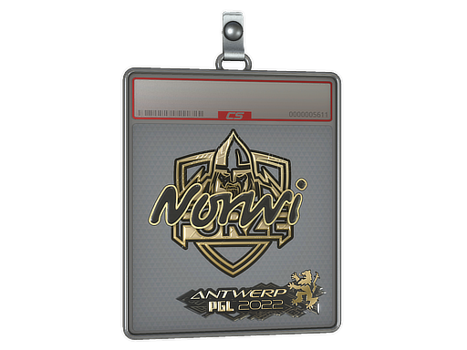 Sticker Slab | Norwi (Gold) | Antwerp 2022