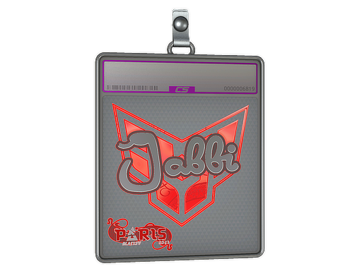 Sticker Slab | jabbi (Holo) | Paris 2023