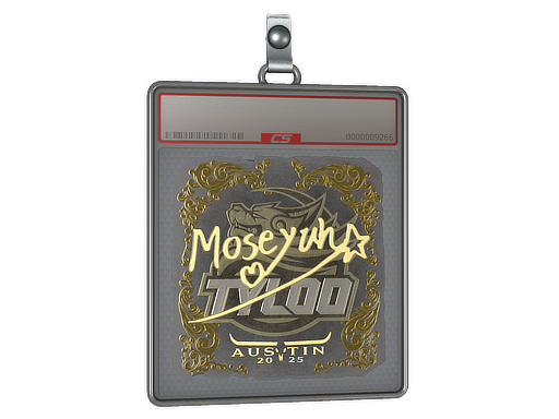 Sticker Slab | Moseyuh (Gold) | Austin 2025