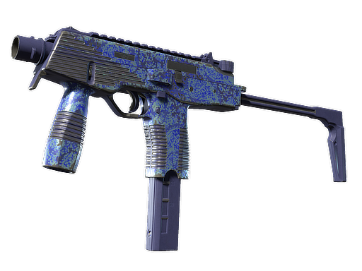MP9 | Cobalt Paisley (Well-Worn)