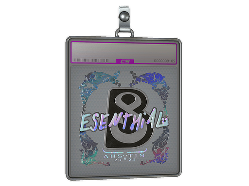 Sticker Slab | esenthial (Holo) | Austin 2025