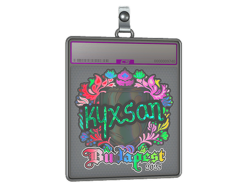 Sticker Slab | kyxsan (Holo) | Budapest 2025