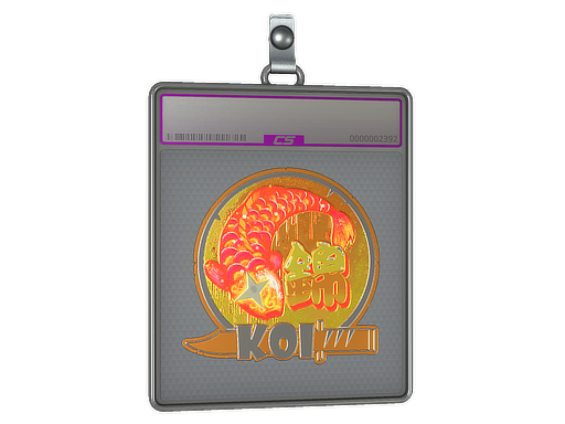 Sticker Slab | Fancy Koi (Foil)