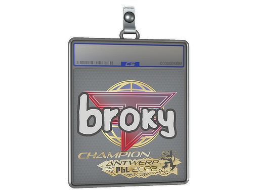 Sticker Slab | broky (Champion) | Antwerp 2022