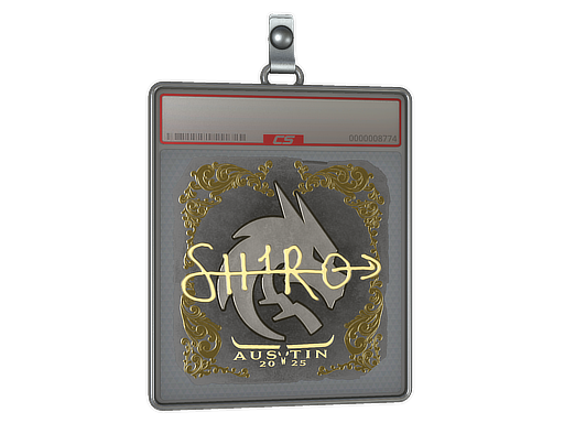 Sticker Slab | sh1ro (Gold) | Austin 2025