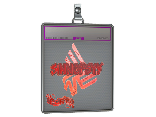 Sticker Slab | sinnopsyy (Holo) | Paris 2023