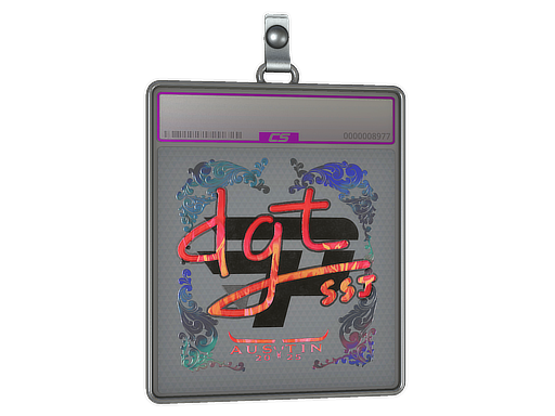 Sticker Slab | dgt (Holo) | Austin 2025