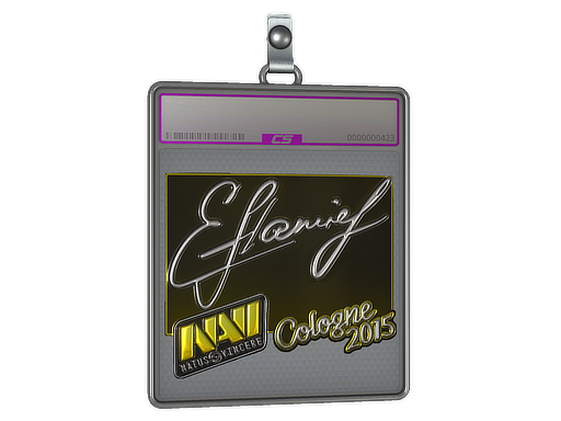 Sticker Slab | flamie (Foil) | Cologne 2015