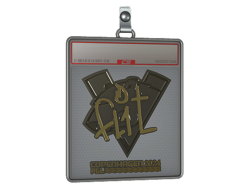 Sticker Slab | FL1T (Gold) | Copenhagen 2024