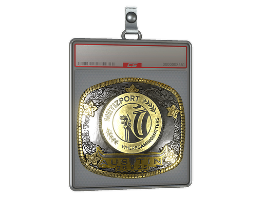 Sticker Slab | Metizport (Gold) | Austin 2025