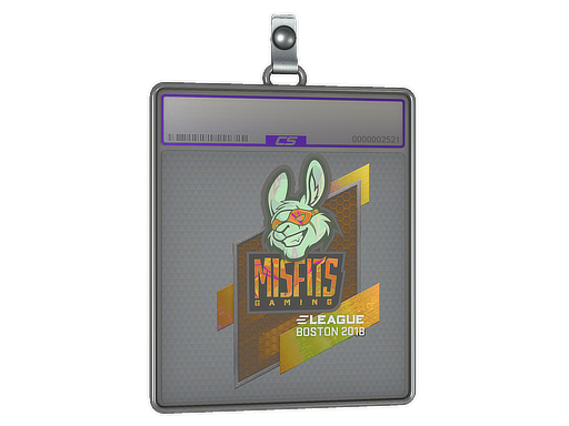 Sticker Slab | Misfits Gaming (Holo) | Boston 2018