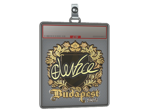 Sticker Slab | device (Gold) | Budapest 2025