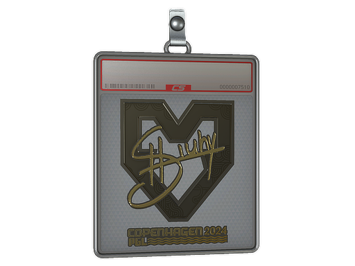 Sticker Slab | siuhy (Gold) | Copenhagen 2024