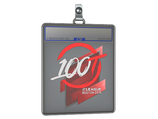 Sticker Slab | 100 Thieves | Boston 2018