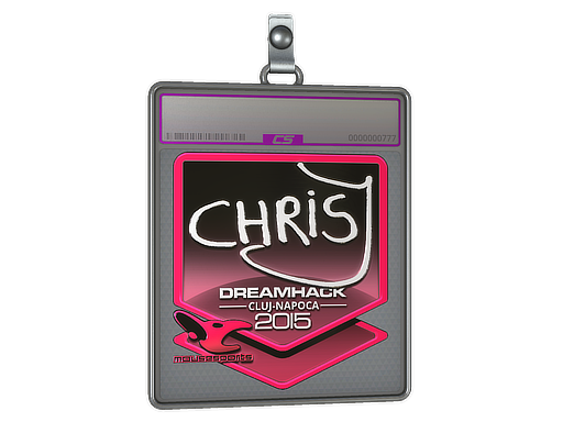 Sticker Slab | chrisJ (Foil) | Cluj-Napoca 2015