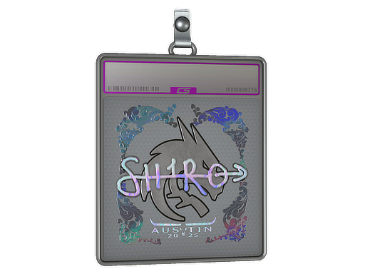 Sticker Slab | sh1ro (Holo) | Austin 2025