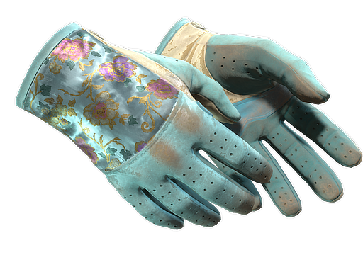 ★ Driver Gloves | Brocade Flowers (Battle-Scarred)