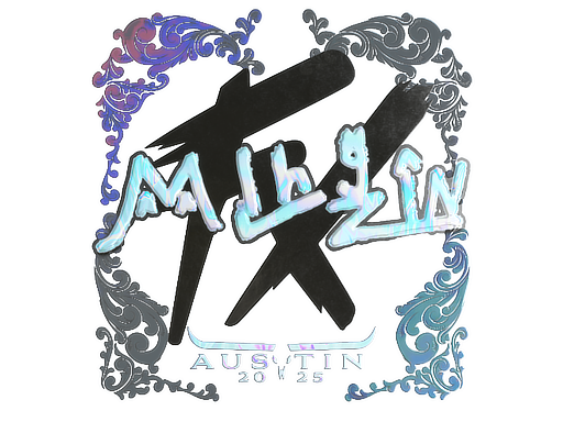 Sticker | mlhzin (Holo) | Austin 2025
