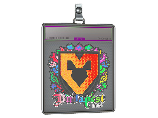 Sticker Slab | MOUZ (Holo) | Budapest 2025