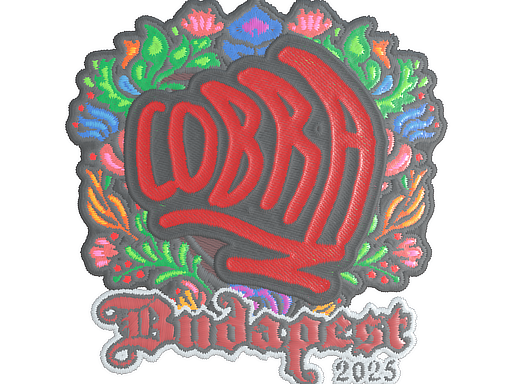 Sticker | cobra (Embroidered) | Budapest 2025