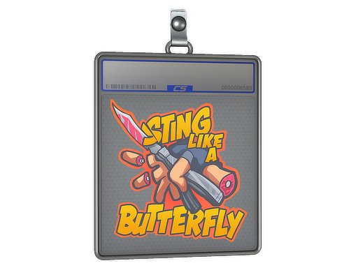 Sticker Slab | Sting Like A Butterfly