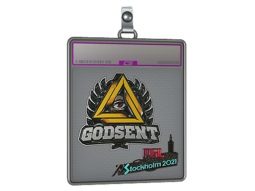 Sticker Slab | GODSENT (Foil) | Stockholm 2021