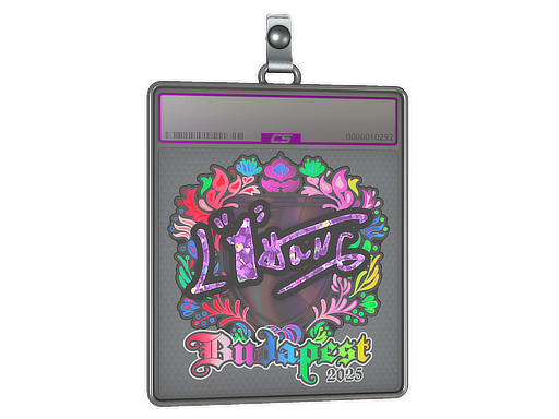 Sticker Slab | L1haNg (Holo) | Budapest 2025