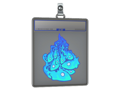Sticker Slab | Liquid Fire