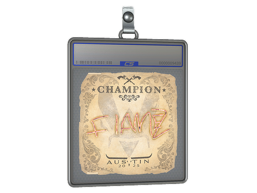 Sticker Slab | FlameZ (Champion) | Austin 2025