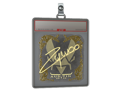 Sticker Slab | ZywOo (Gold) | Austin 2025