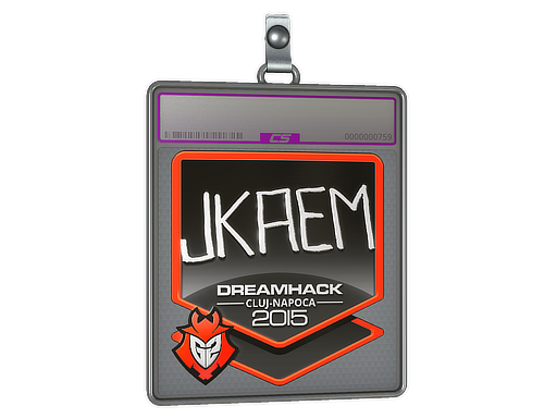 Sticker Slab | jkaem (Foil) | Cluj-Napoca 2015