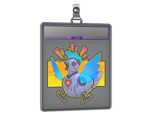 Sticker Slab | Cyber Chicken (Holo)