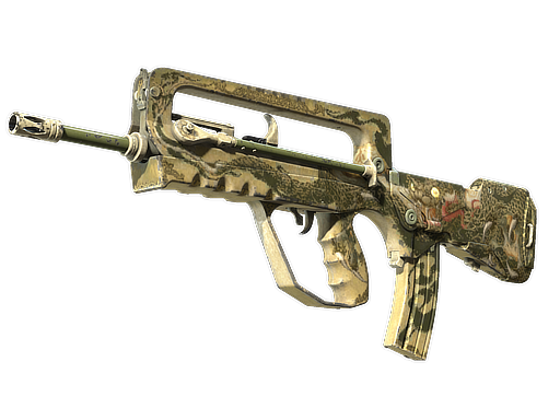 FAMAS | Snake Song (Battle-Scarred)