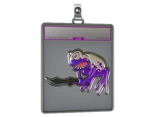 Sticker Slab | Ultraviolet Poison Frog (Foil)