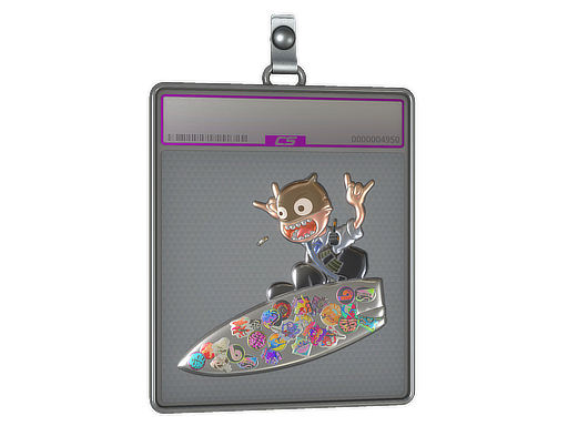 Sticker Slab | Sticker Bomb Surf K (Foil)