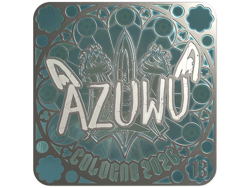 Sticker | AZUWU (Foil, Ranked) | Cologne 2026