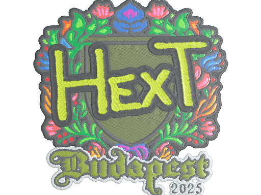 Sticker | HexT (Embroidered) | Budapest 2025