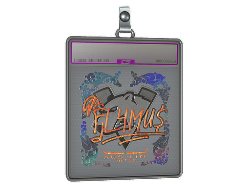 Sticker Slab | FL4MUS (Holo) | Austin 2025